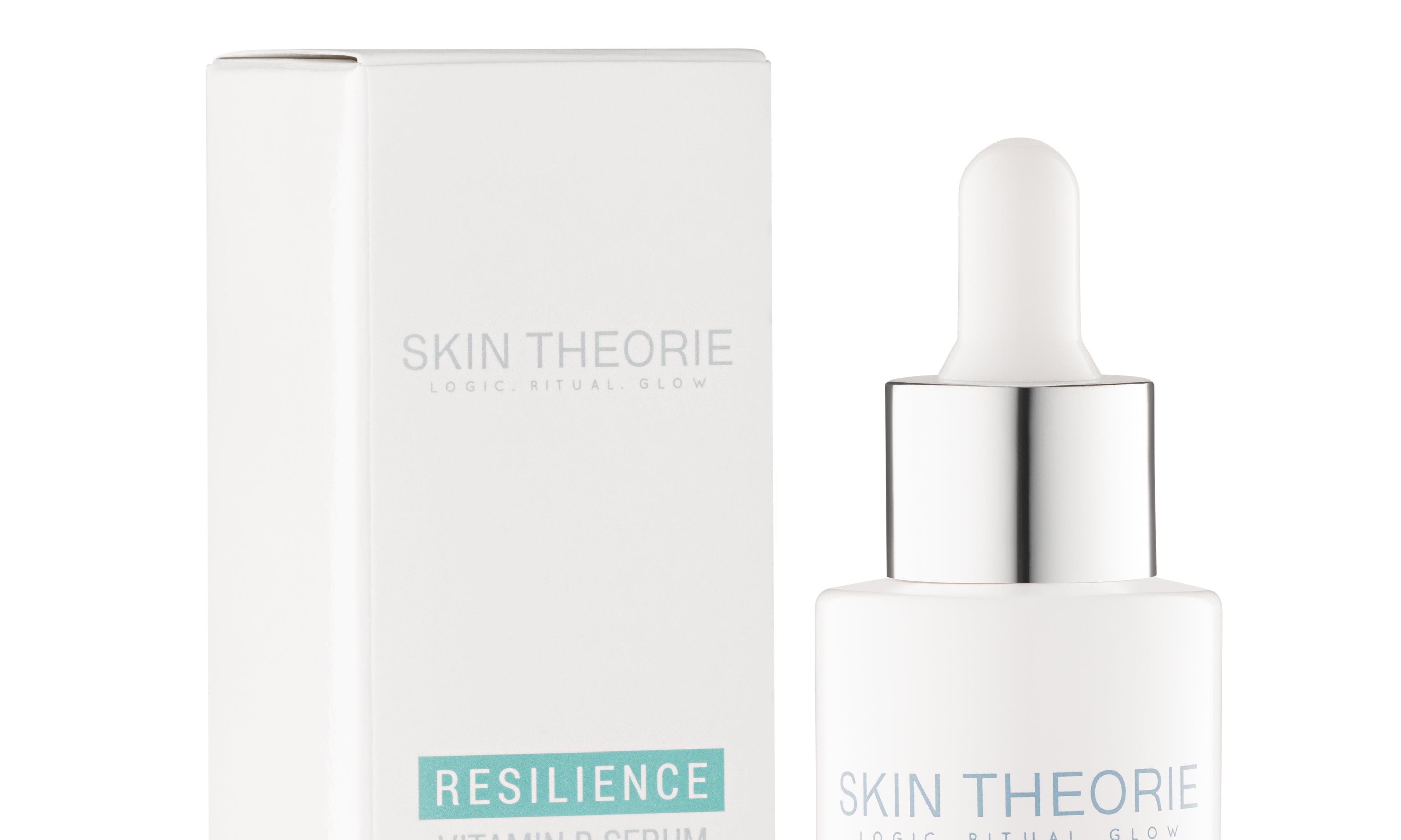 Resilience Vitamin B Serum on a neutral background — building a focused skincare routine with Skin Theorie