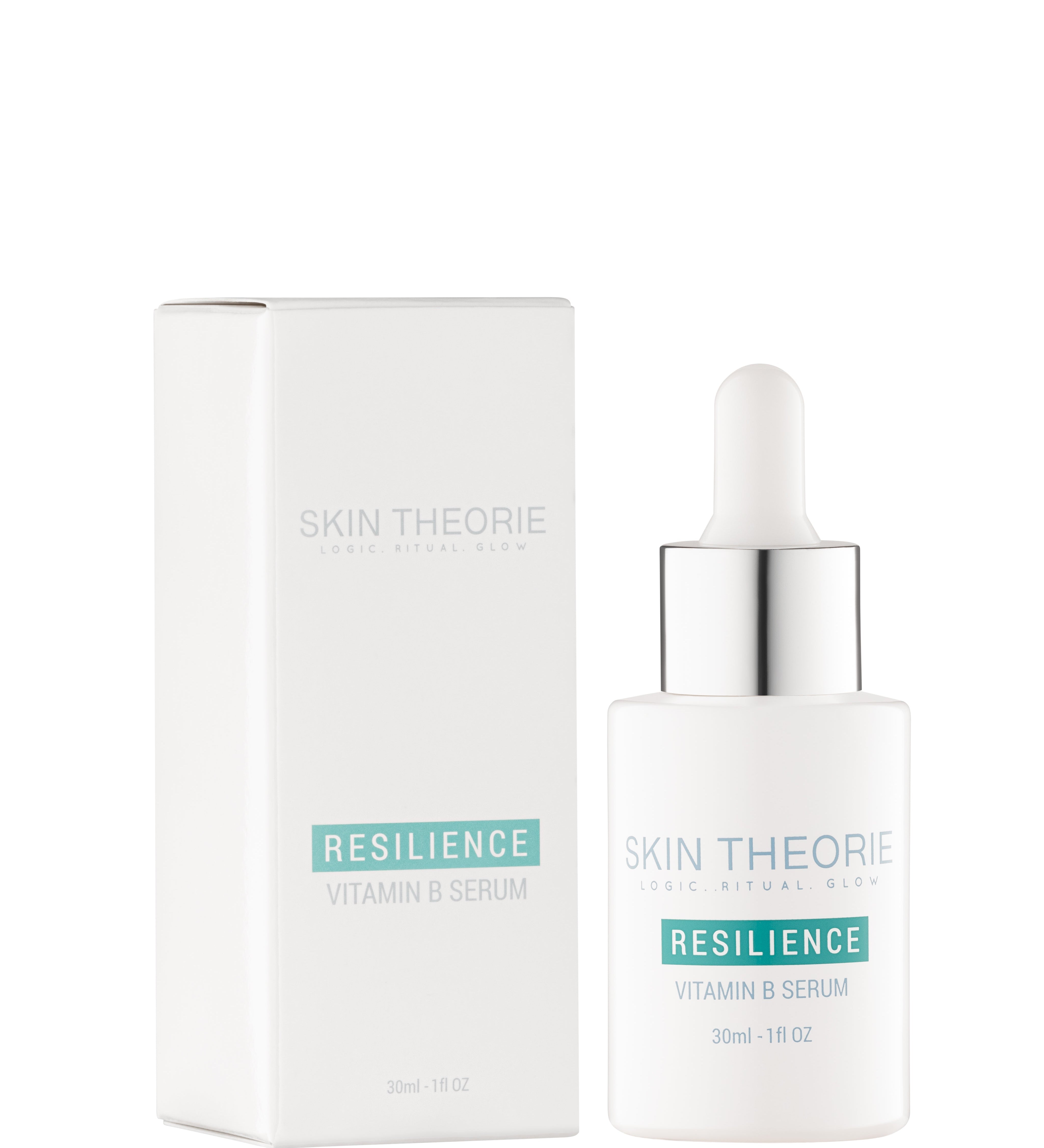 Resilience Vitamin B Serum on a neutral background — building a focused skincare routine with Skin Theorie
