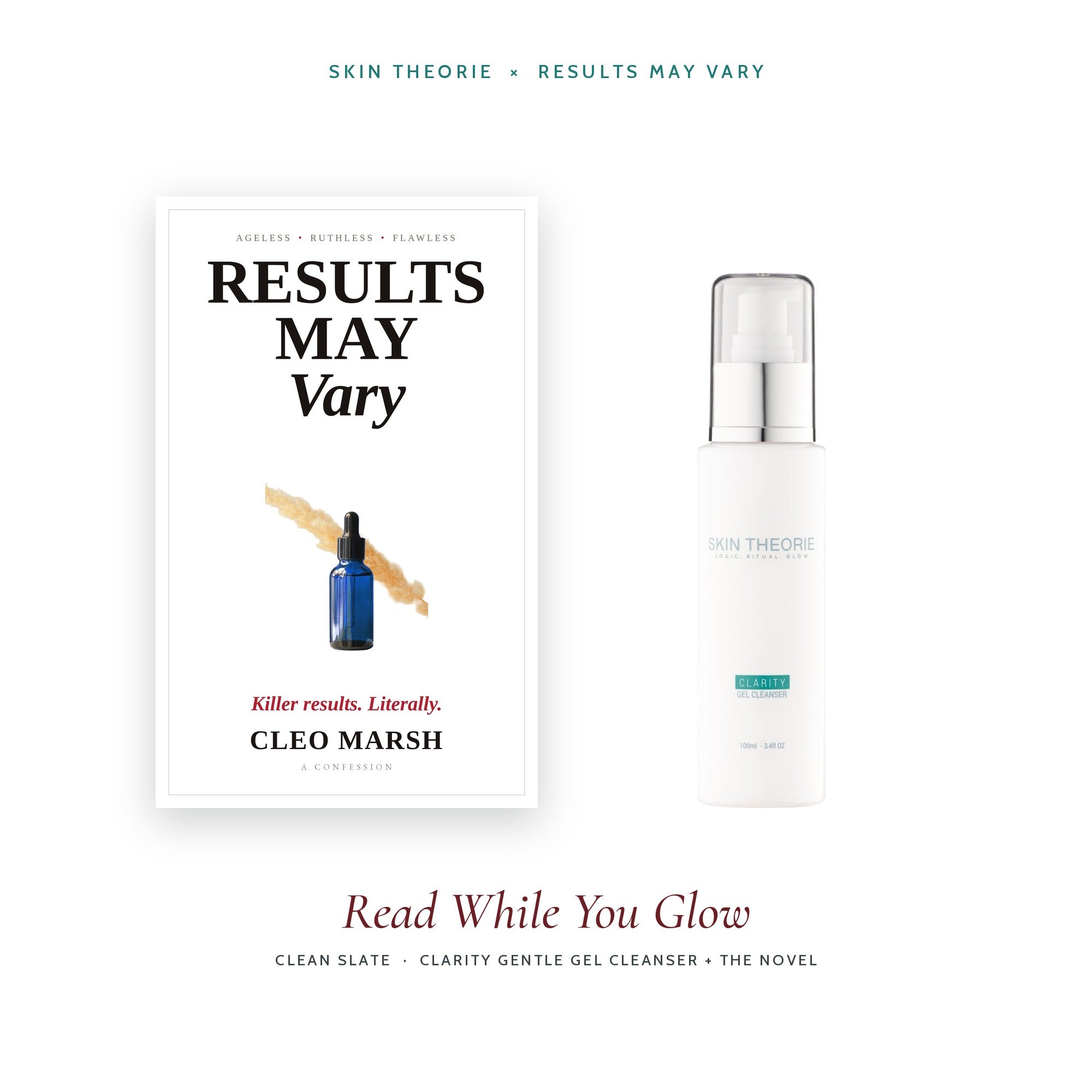 Clean Slate: Clarity Gentle Gel Cleanser with the novel Results May Vary