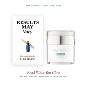 Read While You Glow: Radiance Lux Day Cream with the novel Results May Vary