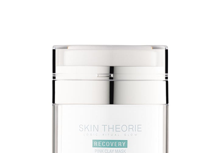 Recovery Pink Clay Mask 50g — calming clay mask by Skin Theorie, Australian-made